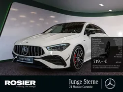 Weiss / polarweiß Gebraucht 2024 Mercedes CLA35 AMG Shooting Brake AMG Kombi | 47.890 € (Etwas zu teuer)