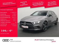 Grau Gebraucht 2018 Mercedes A180 Progressive Limousine | 21.988 € (Fairer Preis)