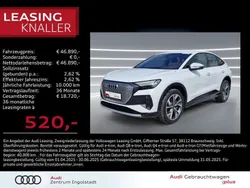 Gletscherweiß metallic Gebraucht 2024 Audi Q4 Sportback e-tron Advanced SUV | 46.890 € (Guter Preis)