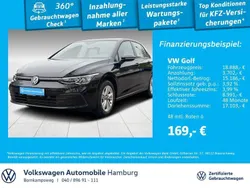 Schwarz Gebraucht 2020 VW Golf VIII Life Limousine | 19.777 € (Fairer Preis)