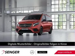 Rot Gebraucht 2021 Mercedes V300 AMG Van / Kleinbus | 55.950 € (Fairer Preis)
