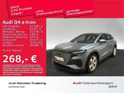 Geysirblau metallic Gebraucht 2024 Audi Q4 e-tron Ambiente SUV | 42.348 € (Superpreis)