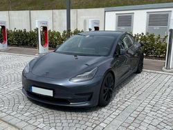 Grau Gebraucht 2021 Tesla Model 3 Standard Range Plus Limousine | 19.990 € (Superpreis)