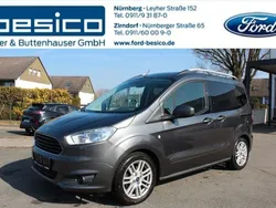Grau Gebraucht 2018 Ford Tourneo Courier Titanium Van / Kleinbus | 10.970 € (Fairer Preis)