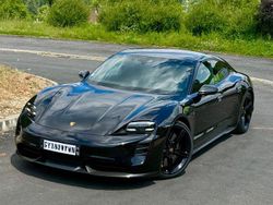 Schwarz Gebraucht 2021 Porsche Taycan Turbo S Limousine | 92.700 € (Fairer Preis)