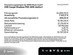Schwarz ii (schwarz) Gebraucht 2024 BMW 218 Advantage Coupé | 32.990 € (Guter Preis)