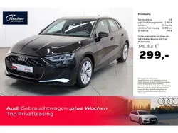 Schwarz Gebraucht 2024 Audi A3 Sportback Advanced Limousine | 32.480 € (Guter Preis)