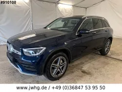 Blue metallic Gebraucht 2021 Mercedes GLC300e AMG line SUV | 37.450 € (Guter Preis)