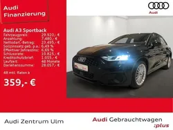 Mythosschwarz metallic Gebraucht 2024 Audi A3 Advanced Plus Limousine | 29.920 € (Guter Preis)