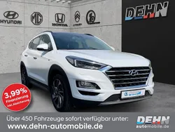 Polar white / sol Gebraucht 2018 Hyundai Tucson Premium SUV | 23.470 € (Etwas zu teuer)