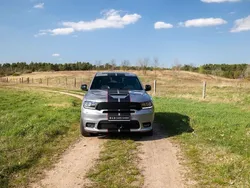 Schwarz Gebraucht 2019 Dodge Durango SUV | 32.999 € (Fairer Preis)