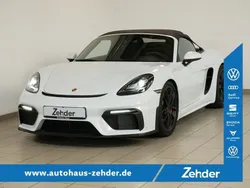 Carraraweißmetallic Gebraucht 2020 Porsche Boxster Spyder Sport Cabrio | 112.944 € (Fairer Preis)