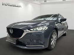 Polymetal grey Gebraucht 2024 Mazda 6 Exclusive-Line Kombi | 30.890 € (Guter Preis)