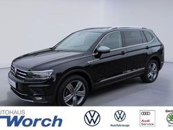 Schwarz Gebraucht 2018 VW Tiguan Allspace Highline SUV | 23.949 € (Fairer Preis)