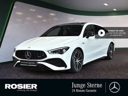 Weiß Gebraucht 2024 Mercedes CLA35 AMG Advanced Plus Kombi | 48.890 € (Etwas zu teuer)