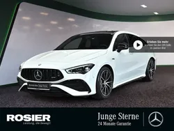 Weiß Gebraucht 2024 Mercedes CLA35 AMG Advanced Plus Kombi | 48.890 € (Guter Preis)