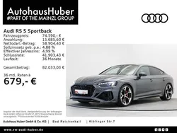 Daytonagrau perleffekt (metallic) Gebraucht 2024 Audi RS5 Sportback Competition Limousine | 72.950 € (Superpreis)