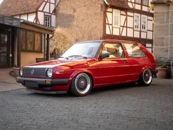 Rot Gebraucht 1989 VW Golf II Kleinwagen | 8.150 €