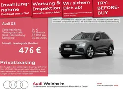 Chronosgrau metallic Gebraucht 2025 Audi Q3 Sport SUV | 38.991 € (Fairer Preis)