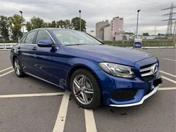Blau Gebraucht 2015 Mercedes C200 AMG line Limousine | 16.290 € (Fairer Preis)