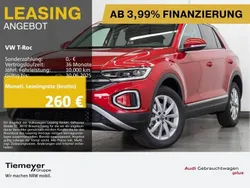 Rot Gebraucht 2024 VW T-Roc Style SUV | 33.620 € (Fairer Preis)