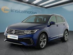 Blau Gebraucht 2021 VW Tiguan R-line SUV | 32.649 € (Fairer Preis)