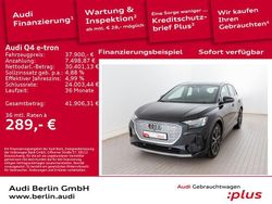 Mythosschwarz metallic Gebraucht 2022 Audi Q4 e-tron Ambiente SUV | 37.900 € (Fairer Preis)