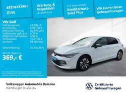 Pure white Gebraucht 2024 VW Golf VIII Goal Limousine | 27.990 € (Superpreis)