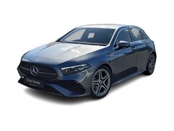 Mountaingrau met. Gebraucht 2024 Mercedes A200 AMG line Kleinwagen | 35.490 € (Teuer)