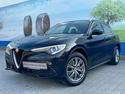 Schwarz Gebraucht 2021 Alfa Romeo Stelvio Super SUV | 23.950 € (Superpreis)