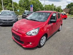 Amarena rot metallic Gebraucht 2016 Mitsubishi Space Star Diamant Edition Limousine | 5.890 € (Fairer Preis)