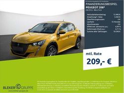 Gelb Gebraucht 2021 Peugeot e-208 Allure Kleinwagen | 15.480 € (Fairer Preis)