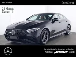 Metalliclack obsidianschwarz Gebraucht 2023 Mercedes CLS220 AMG line Limousine | 53.500 € (Fairer Preis)