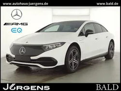 Weiss polarweiß Gebraucht 2023 Mercedes EQS580 Night Limousine | 89.880 € (Fairer Preis)