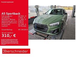 Gruen Gebraucht 2022 Audi A5 Sportback Competition Kleinwagen | 39.950 € (Fairer Preis)