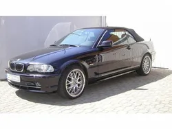 Schwarz Gebraucht 2001 BMW 330 Cabriolet Basis Cabrio | 9.999 € (Guter Preis)