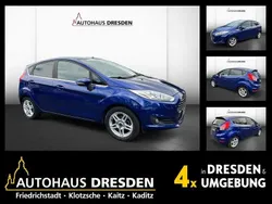 Indicblau metallic Gebraucht 2015 Ford Fiesta Titanium Kleinwagen | 7.990 € (Fairer Preis)