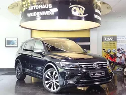 Deep black perleffekt Gebraucht 2019 VW Tiguan Allspace R-line SUV | 33.890 € (Etwas zu teuer)