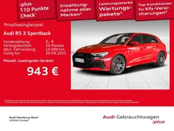 Progressivrot metallic Gebraucht 2025 Audi RS3 Sportback Ambiente Kleinwagen | 74.870 € (Etwas zu teuer)