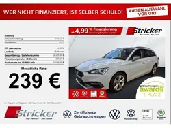 Weiß (nevada weiß metallic) Gebraucht 2024 Seat Leon ST FR-Line Kombi | 25.947 € (Guter Preis)