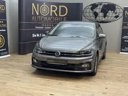 Limestone grey metallic (metallic) Gebraucht 2021 VW Polo R-line Limousine | 18.700 € (Guter Preis)