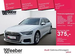 Gletscherweiß (metallic) Gebraucht 2022 Audi A6 S-Line Kombi | 45.490 € (Superpreis)