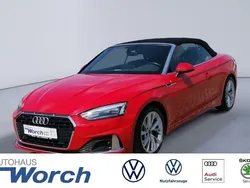 Tangorot metallic/verdeckfarb Gebraucht 2021 Audi A5 Cabriolet Advanced Cabrio | 32.950 € (Guter Preis)
