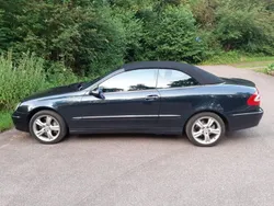 Schwarz Gebraucht 2002 Mercedes CLK500 Avantgarde Cabrio | 10.499 € (Etwas zu teuer)
