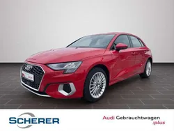 Tangorot metallic (metallic) Gebraucht 2022 Audi A3 Advanced Plus Limousine | 21.900 € (Guter Preis)