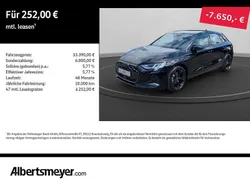 Schwarz Neu 2025 Audi A3 Sportback Advanced Plus Limousine | 33.390 € (Fairer Preis)