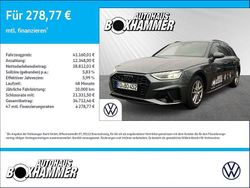 Grau Gebraucht 2024 Audi A4 S-Line Kombi | 41.160 €