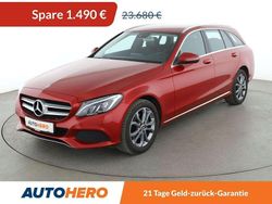 Rot Gebraucht 2018 Mercedes C220 Avantgarde Kombi | 22.190 € (Guter Preis)