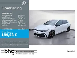 Pure white Gebraucht 2022 VW Golf VIII GTI Limousine | 27.490 € (Guter Preis)