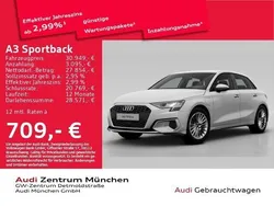 Ibisweiß Gebraucht 2023 Audi A3 Sportback e-tron Advanced Plus Limousine | 30.494 € (Etwas zu teuer)